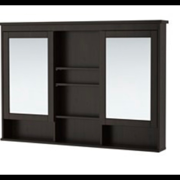 HEMNES Mirror cabinet with 2 doors - Picture 1 of 1